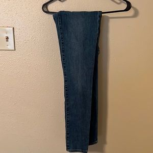 Girls denim high rise jeggings